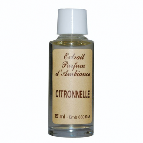 Extrait de parfum 15ml citronnelle