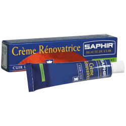Crème rénovatrice SAPHIR tube 25ML blanc cassé