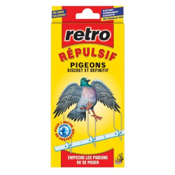 RETRO Répulsif pigeons picots x6